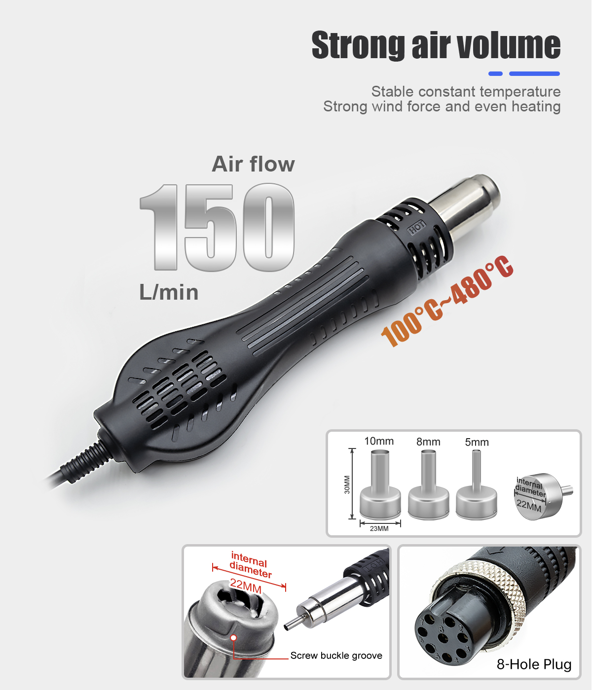 2 in 1 750W Soldering Station  - đánh giá và giá 2 In 1 Soldering Rework Station 750W