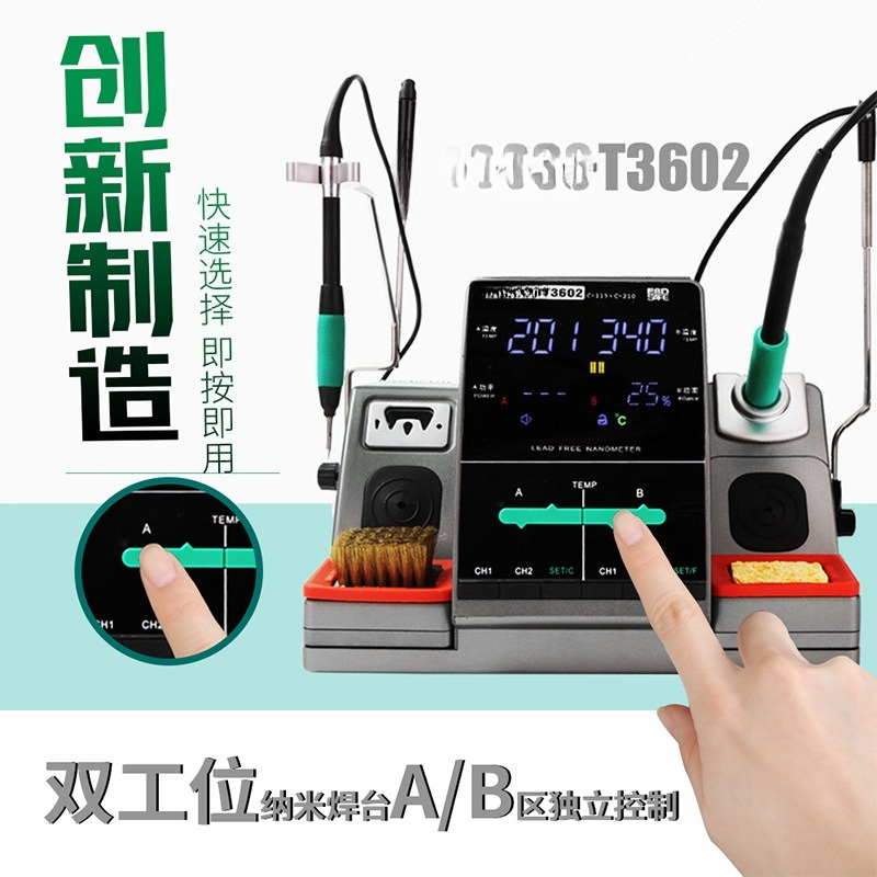 Speed T3602 nano welding table - đánh giá và giá C115 Nano Soldering Iron Station
